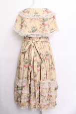 画像2: metamorphose / Clara Doll ケープ付きジャンパースカート プラスサイズ オフ S-26-06-07-033-ME-OP-AS-ZS (2)