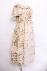 画像3: metamorphose / Clara Doll ケープ付きジャンパースカート プラスサイズ オフ S-26-06-07-033-ME-OP-AS-ZS (3)