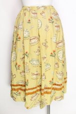 画像2: Jane Marple / Tea for twoドレススカート  フレンチマスタード S-26-06-07-048-JM-SK-AS-ZS (2)