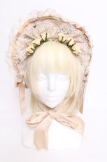 画像1: metamorphose / Clara Doll ハーフボンネット  オフ S-26-06-07-008-ME-AC-AS-ZS (1)