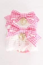 画像1: BABY,THE STARS SHINE BRIGHT / Lovely hearty fairy-tale カフス  ピンク S-26-06-07-002-BA-ZA-AS-ZS (1)