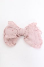 画像1: PINK HOUSE / リボンブローチ  ピンク S-26-06-10-005-LO-ZA-HR-ZS (1)