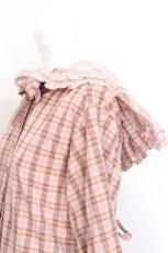 画像3: PINK HOUSE / オリジナルチェックワンピース  ピンク S-26-06-10-034-LO-OP-HR-ZS (3)
