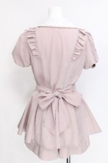 画像2: Secret Honey / ヨーク切替セットアップ  ピンク S-26-06-10-036-CA-TO-AS-ZS (2)