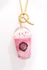 画像1: Q-pot. / ベリーベリースムージーネックレス  ピンク S-26-06-10-006-QP-AC-HR-ZS (1)