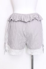 画像2: merry jenny / デコラティブレースショートパンツ  グレー S-26-06-10-059-LO-PA-HR-ZS (2)