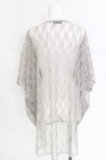 画像2: GLAD NEWS / プリントバックレースTシャツ  グレー S-26-06-10-013-PU-TS-HR-ZS (2)