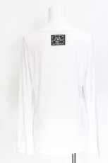 画像2: SEXY DYNAMITE LONDON / プリント長袖カットソー  白 S-26-06-10-014-PU-TS-HR-ZS (2)