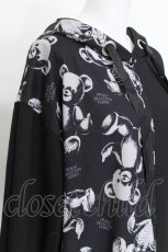画像3: Drug Honey / スケルトンテディパーカー  黒 S-26-06-10-025-PU-TO-HR-ZS (3)