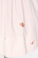 画像4: PINK HOUSE / ワッペン半袖ワンピース  ピンク S-26-06-10-030-LO-OP-HR-ZS (4)