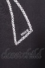 画像6: MILK / /Ladyステッチワンピース  黒 S-26-06-11-038-ML-OP-AS-ZS (6)