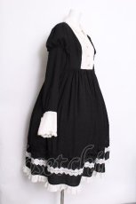 画像2: LOLITA / ワンピース  黒ｘ白 S-26-06-11-040-LO-OP-AS-ZS (2)