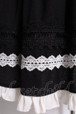 画像5: LOLITA / ワンピース  黒ｘ白 S-26-06-11-040-LO-OP-AS-ZS (5)