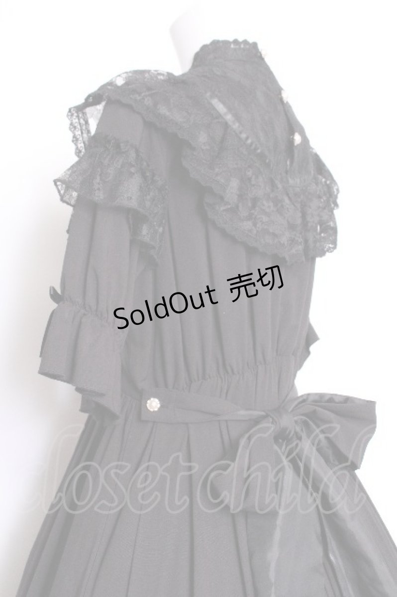 画像4: axes femme kawaii / ヴィンテージドールワンピース  黒 S-26-06-11-041-AX-OP-HR-ZS (4)