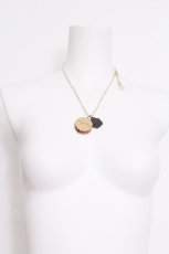 画像1: Q-pot. / ラウンドミルクビスケットパールネックレス  ブラウン S-26-06-11-008-QP-AC-AS-ZS (1)