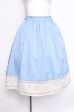 画像1: axes femme POETIQUE / シナモロール/イチゴスカート  サックス S-26-06-11-054-AX-TO-AS-ZS (1)