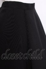 画像3: MIHO MATSUDA / ローズレースフレアースカート  黒 S-26-06-11-056-GO-SK-AS-ZS (3)