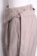 画像3: axes femme / ベルトデザインワイドパンツ  ベージュ S-26-06-11-060-AX-PA-AS-ZS (3)