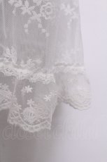 画像4: Eri Aino's collaboration / TT*AINレースエプロン M ベージュ S-26-06-11-014-LO-ZA-HR-ZS (4)