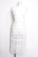 画像1: m petit by misako / 2WAYレースワンピース 3L 白 S-26-06-11-015-LO-BG-HR-ZS (1)