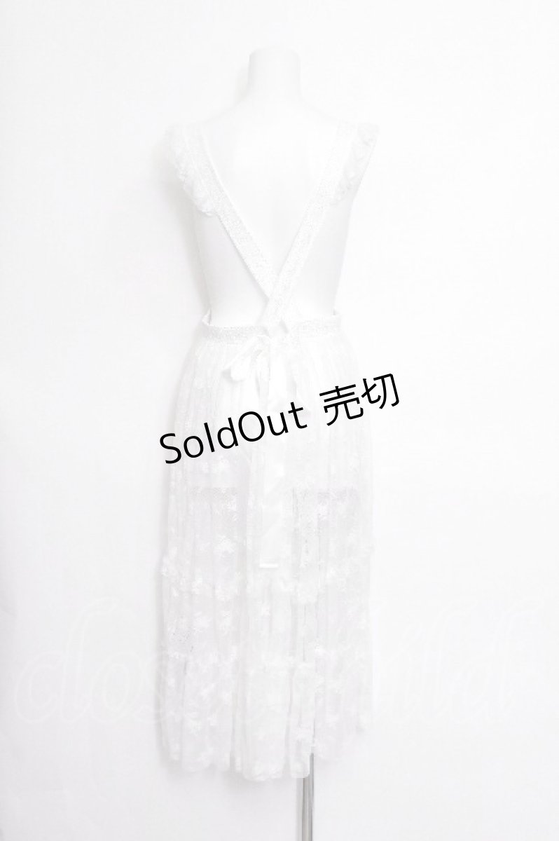 画像3: m petit by misako / 2WAYレースワンピース 3L 白 S-26-06-11-015-LO-BG-HR-ZS (3)