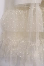 画像4: virally / チュールエプロン M キナリ S-26-06-11-016-LO-ZA-HR-ZS (4)