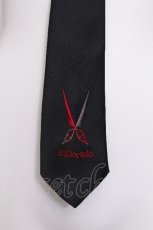 画像2: BPN / 刺繍ネクタイ  黒 S-26-06-11-003-GO-AC-HR-ZS (2)