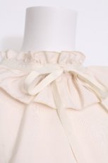 画像4: m petit by misako / フリルペプラムブラウス M ベージュ S-26-06-11-020-LO-BL-HR-ZS (4)