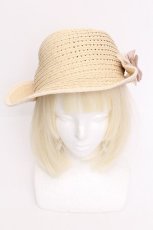 画像2: axes femme / すかしブレード変形ハット  アイボリー S-26-06-12-004-AX-AC-HR-ZS (2)