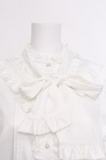 画像4: Amavel / Classical Dollボウタイブラウス  白 S-26-06-12-037-CA-BL-HR-ZS (4)