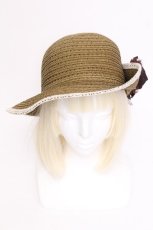 画像2: axes femme / すかしブレード変形ハット  茶 S-26-06-12-007-AX-AC-HR-ZS (2)