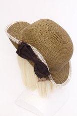 画像3: axes femme / すかしブレード変形ハット  茶 S-26-06-12-007-AX-AC-HR-ZS (3)
