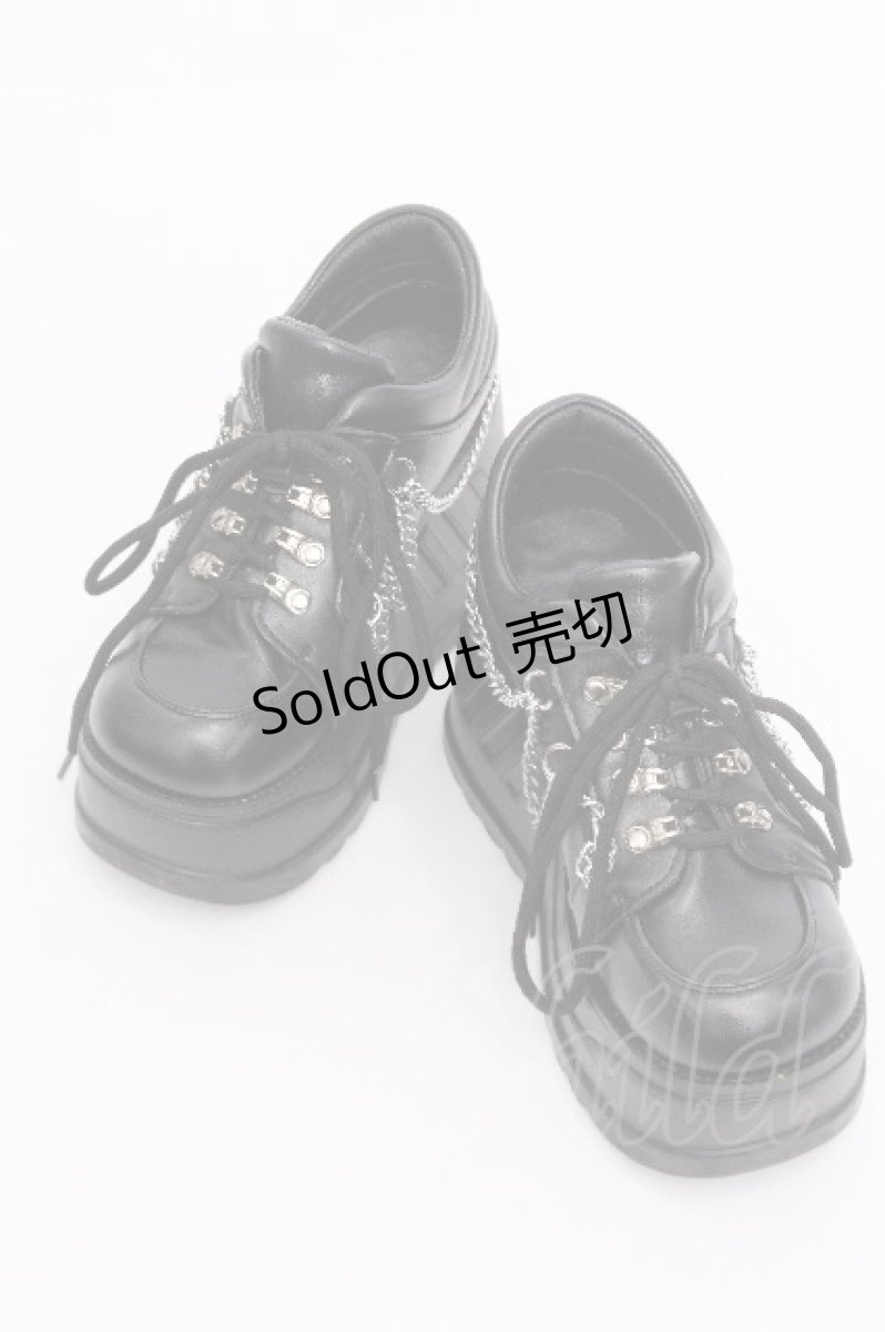 画像1: Amilige / 厚底スニーカー 36 黒 S-26-06-12-011-PU-AC-HR-ZS (1)