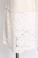 画像4: axes femme / 裾レースロングタンク  キナリ S-26-06-12-020-AX-TO-HR-ZS (4)