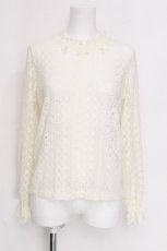 画像1: m petit by misako / レースインナートップス M アイボリー S-26-06-12-025-LO-TO-HR-ZS (1)