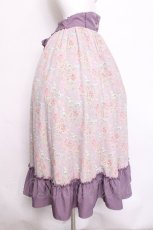 画像2: Kurumi Collaboration / グレイスフルコルセット風ロングスカート L ラベンダー S-26-06-14-052-LO-SK-HR-ZS (2)
