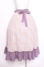 画像3: Kurumi Collaboration / グレイスフルコルセット風ロングスカート L ラベンダー S-26-06-14-052-LO-SK-HR-ZS (3)