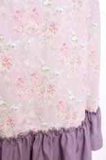 画像4: Kurumi Collaboration / グレイスフルコルセット風ロングスカート L ラベンダー S-26-06-14-052-LO-SK-HR-ZS (4)