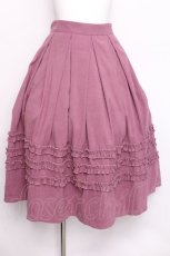 画像1: Forest Wardrobe / 森林のかご4.0 三段フリルスカート 2XL 紫 S-26-06-14-056-LO-OP-AS-ZS (1)