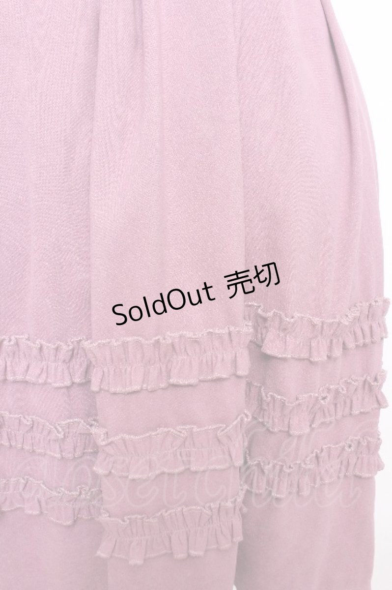 画像4: Forest Wardrobe / 森林のかご4.0 三段フリルスカート 2XL 紫 S-26-06-14-056-LO-OP-AS-ZS (4)