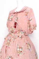 画像3: PINK HOUSE / ローズブーケプリントワンピース  ピンク S-26-06-14-020-LO-OP-AS-ZI (3)