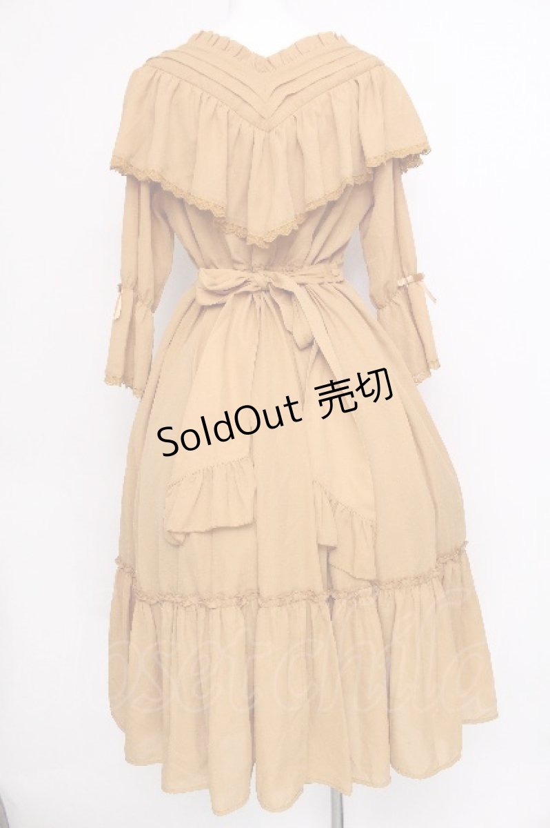 画像2: axes femme kawaii / シャルロットワンピース  からし S-26-06-14-032-AX-OP-HR-ZS (2)