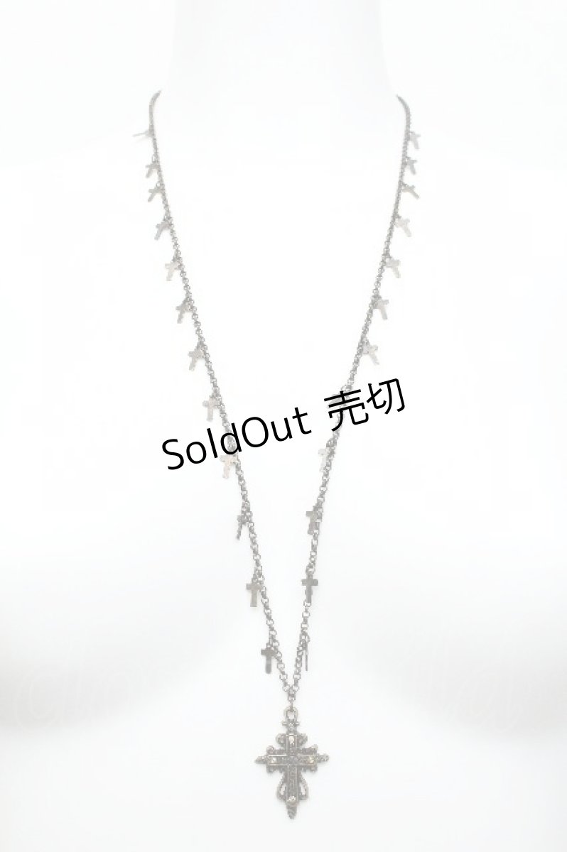 画像1: BPN / グラスチェーンネックレス  アンティークゴールド S-26-06-15-029-GO-AC-AS-ZS (1)