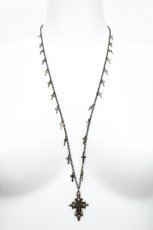 画像1: BPN / グラスチェーンネックレス  アンティークゴールド S-26-06-15-029-GO-AC-AS-ZS (1)