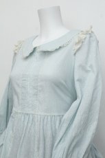 画像3: Maria pipi / コットンフラットレースドレス  サックス S-26-06-15-052-LO-TO-HR-ZS (3)
