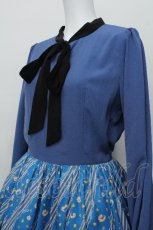 画像3: axes femme POETIQUE / カップヌードルレトロワンピース  ブルー S-26-06-15-056-AX-OP-HR-ZS (3)