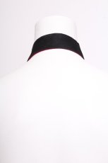 画像2: BPN / スタッズネクタイ  黒Ｘ赤 S-26-06-15-004-GO-ZA-AS-ZS (2)