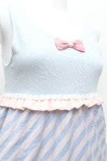画像4: MILK / Cupcakeワンピース  サックスｘピンク S-26-06-16-031-ML-OP-HR-ZS (4)