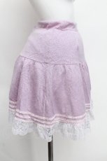 画像2: MILK / 裾レーススカート  ラベンダー S-26-06-16-045-ML-SK-HR-ZS (2)