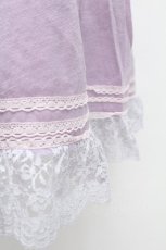 画像3: MILK / 裾レーススカート  ラベンダー S-26-06-16-045-ML-SK-HR-ZS (3)